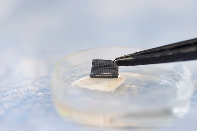 UMichChE's tweet image. NEW: "At-home melanoma testing: Skin patch test works in mice"
The ExoPatch, developed by Prof. @NagrathSunitha, is a microneedle patch that captures cancer biomarkers in the top-most layer of skin to detect melanoma in animal tissue samples.
More: michiganche.info/4m5DDXe