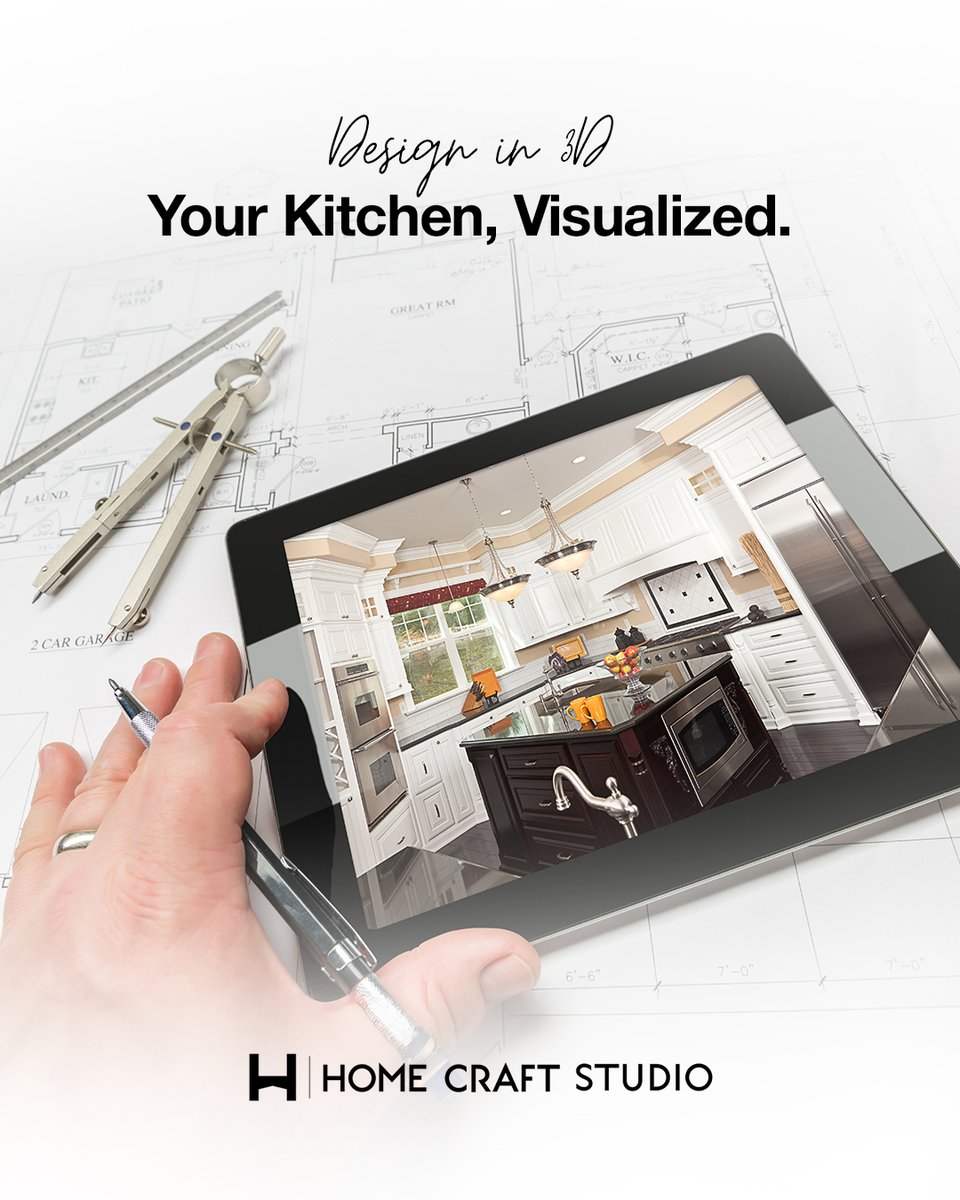 homecraftst's tweet image. You don’t have to imagine it — you can see it.

Our online 3D visualizer lets you explore your kitchen design before a single cabinet is 
ordered.

 Start experimenting with style and layout today.

 #VisualizerTool #Kitchen3DDesign #BeforeYouBuild #HomeCraftStudio