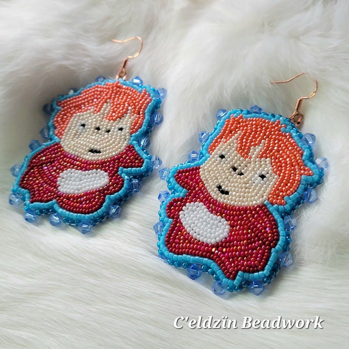 MkWhess's tweet image. β€οΈ Ponyo Earrings β€οΈ
This cute pair of earrings are available now on my website!
celdzinbeadwork.com