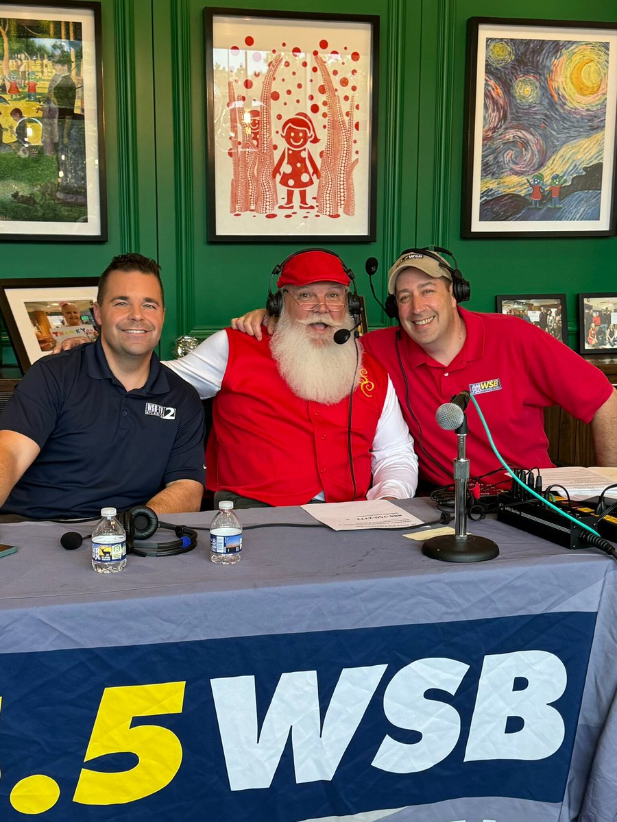 wsbradio's tweet image. Ho, ho, ho, it's Santa Joe with a $55K matching hour!! Show your support by calling 888-750-2772 or visit wsbradio.com/careathon
#wsbcareathon