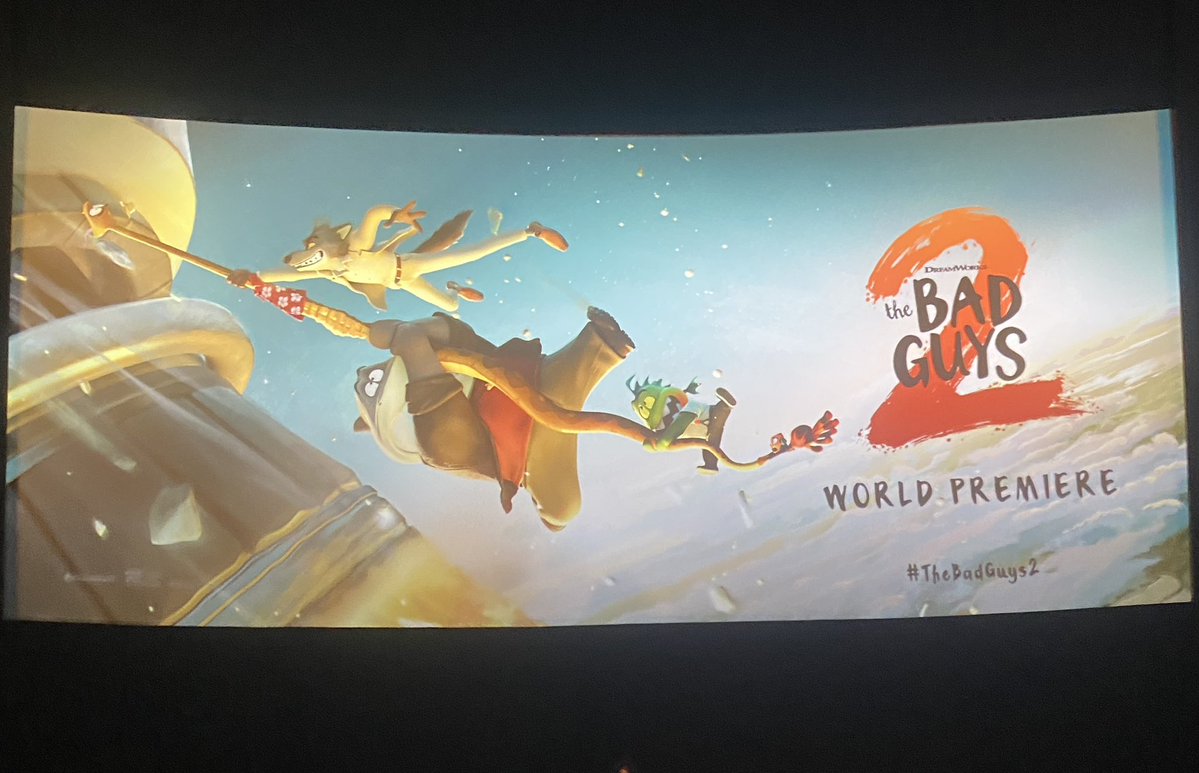 ZDLSJr2004's tweet image. Went to the LA World Premiere of The Bad Guys 2! Y’all ain’t READY for this movie. It’s WILD, it’s HEAT, it’s bound to be one of this year’s best & finest releases.
🐺🐍🕷️🐠🦈 🦊🐷🐈⬛🐦⬛
#TheBadGuys2 #DreamWorks #Universal #Hollywood #LA #premiere