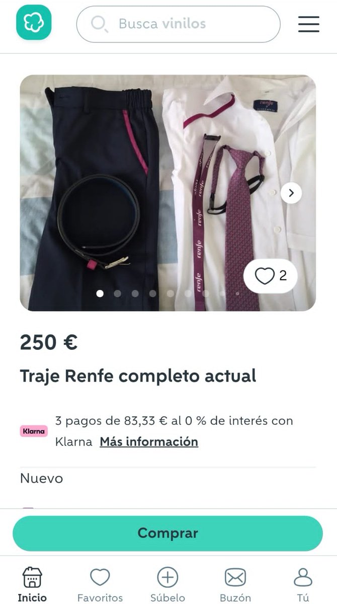 Hoy alguien, que voy a evitar calificar, ha tenido los huevazos de poner a la venta un uniforme de la empresa, para colmo usando mi nombre.

Teniendo en cuenta que algun especímen se ha dedicado a hacerse pasar por maquinista, sólo falta que facilitemos las cosas...

🤬🤬🤬🤬🤬