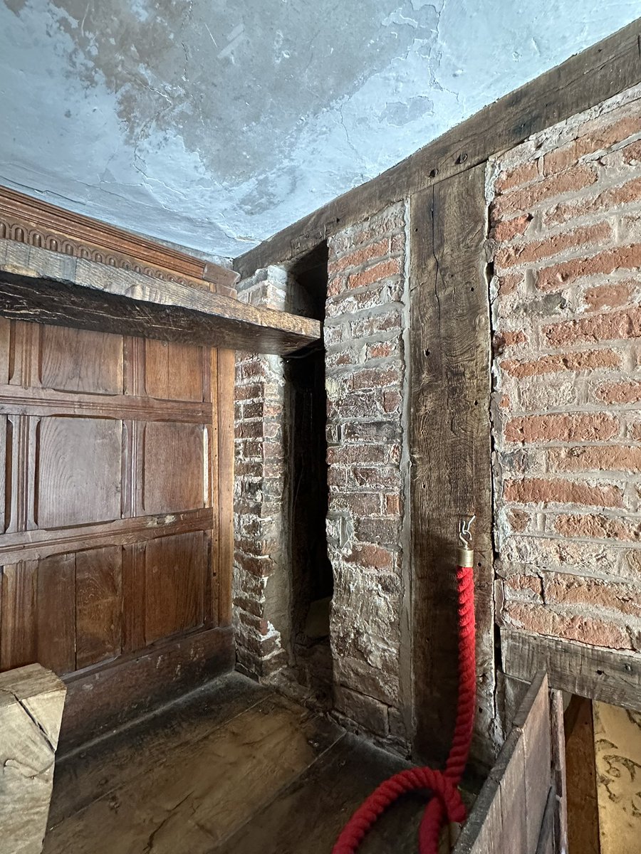Dr Elizabeth Norton (@enortonhistory) on Twitter photo Exploring one of the many priest holes at <a href="/HallHarvington/">Harvington Hall</a> This one is hidden in the library and is quite spacious, compared to many, although a tight squeeze to actually get inside #harvingtonhall #harvington #priesthole #priesthide #elizabethan Exploring one of the many priest holes at <a href="/HallHarvington/">Harvington Hall</a> This one is hidden in the library and is quite spacious, compared to many, although a tight squeeze to actually get inside #harvingtonhall #harvington #priesthole #priesthide #elizabethan