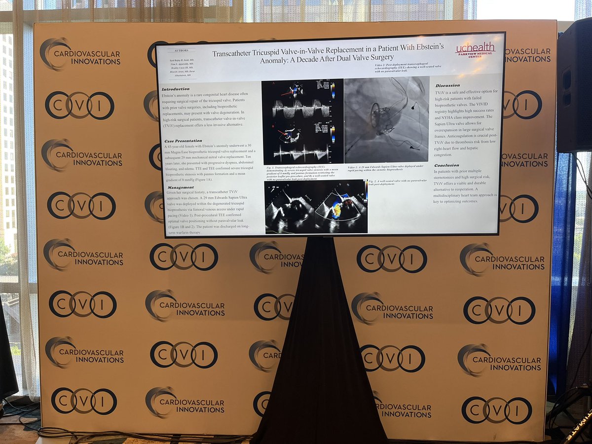 ShyamsA2's tweet image. Proud of Dr. @rafayzd , our PGY-3 and soon-to-be cardiology fellow, for getting a digital poster accepted @cvinnovations ! #CVI2025 #FIT