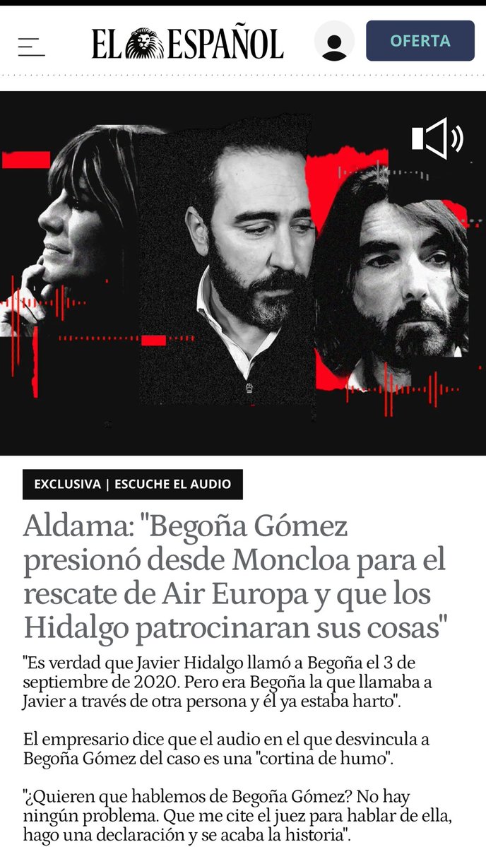 VValegrame's tweet image. Coño, pero no decían los rojos que Aldama no sé qué pollas que exculpaba a Begoña? Y ahora? No les veo decir nada. Ahora no se creen a Aldama? Donde están todas esas cuentas subvencionadas de rojos pestilentes exigiendo perdón para la contable de las saunas gays? En la cama ya?