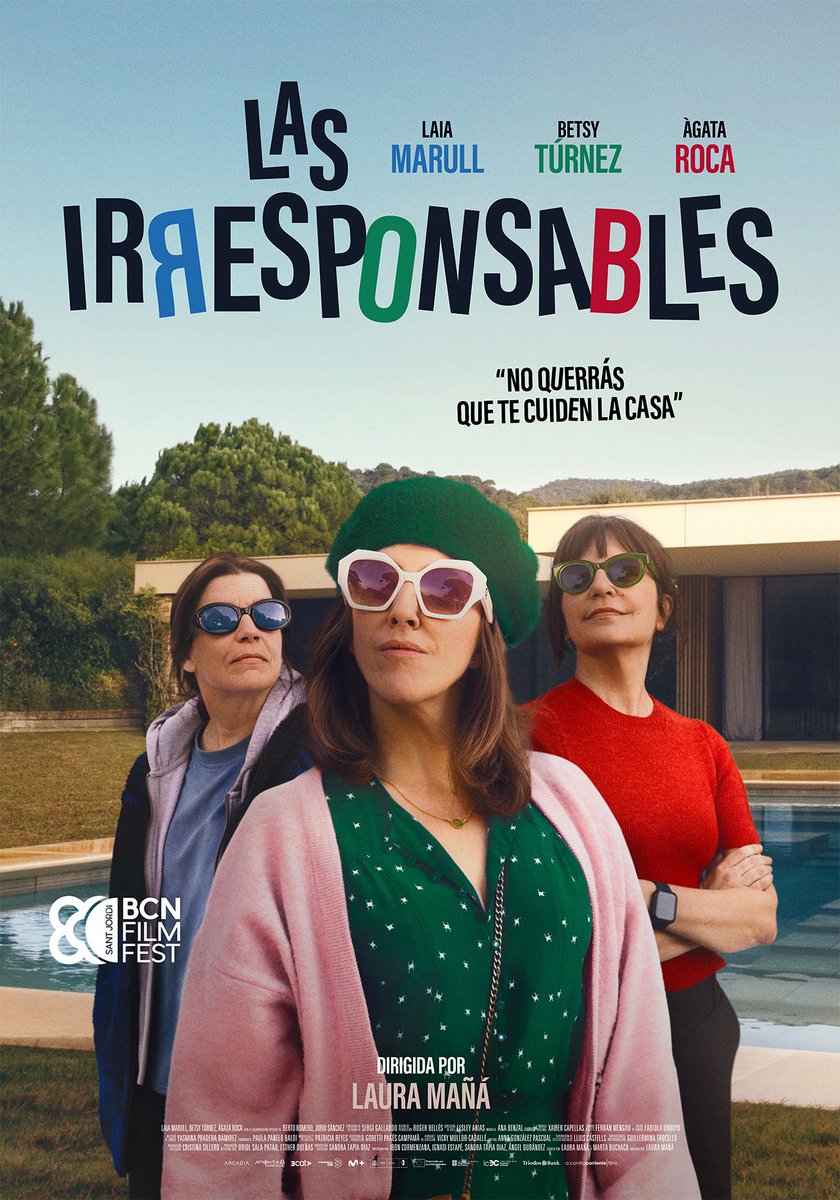 Revolutionary | comunicación (@prevolutioncom) on Twitter photo Ya está en cines #LasIrresponsables, una comedia de Laura Mañá protagonizada por Laia Marull, Betsy Túrnez y Àgata Roca.
Una inocente escapada de fin de semana cambiará sus vidas para siempre.
Distribuye <a href="/acontrafilms/">A Contracorriente</a> Ya está en cines #LasIrresponsables, una comedia de Laura Mañá protagonizada por Laia Marull, Betsy Túrnez y Àgata Roca.
Una inocente escapada de fin de semana cambiará sus vidas para siempre.
Distribuye <a href="/acontrafilms/">A Contracorriente</a>