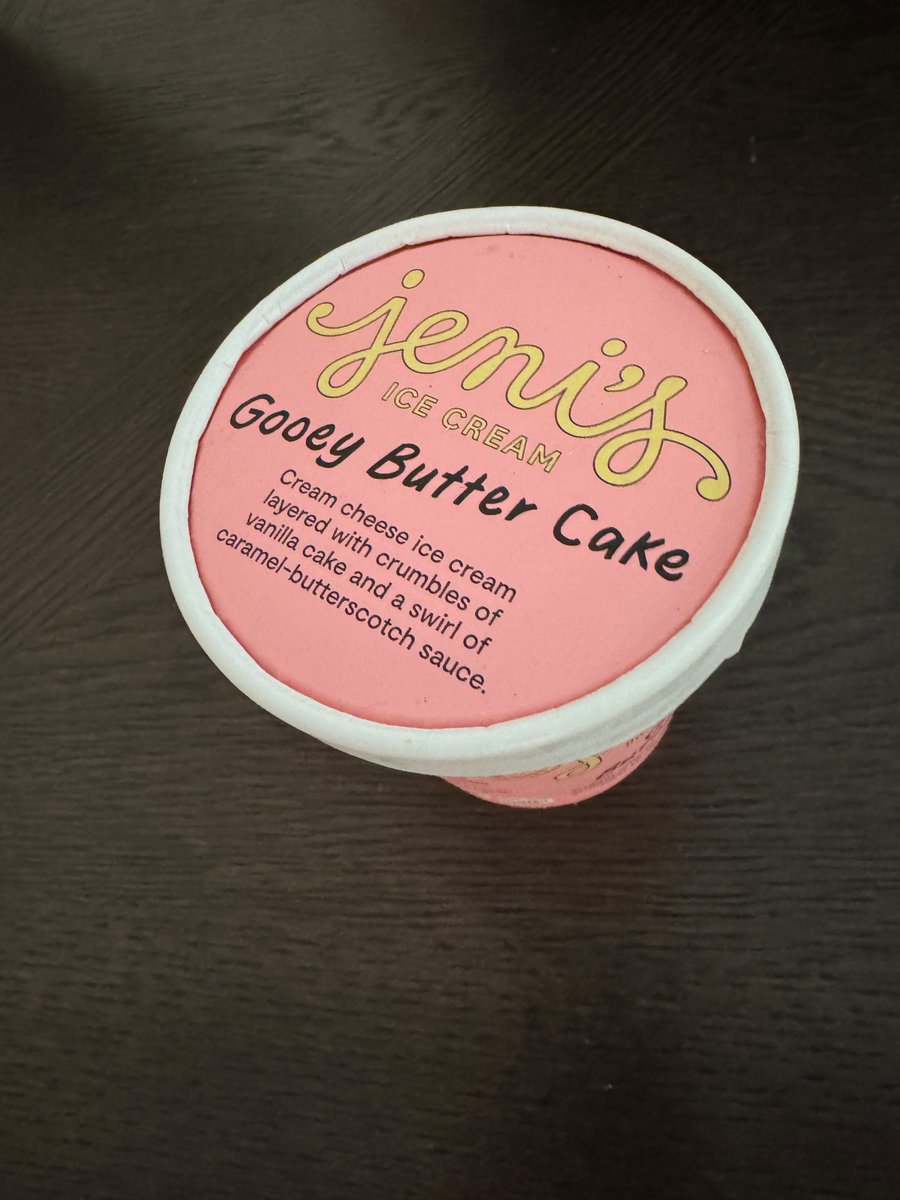 If I ever become sponsored for something, I hope I'm sponsored by Jeni's Ice Cream.

IYKYK