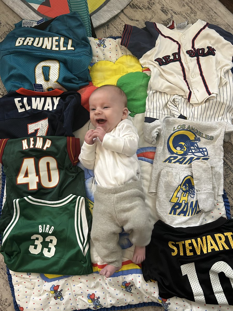 David Cohen (@davidecohen_) on Twitter photo Grandpa <a href="/_Mark_Cohen/">Mark Cohen</a> brought all the goods from my earliest childhood!
Bonus for the Sonics and the *original* LA Rams Grandpa <a href="/_Mark_Cohen/">Mark Cohen</a> brought all the goods from my earliest childhood!
Bonus for the Sonics and the *original* LA Rams