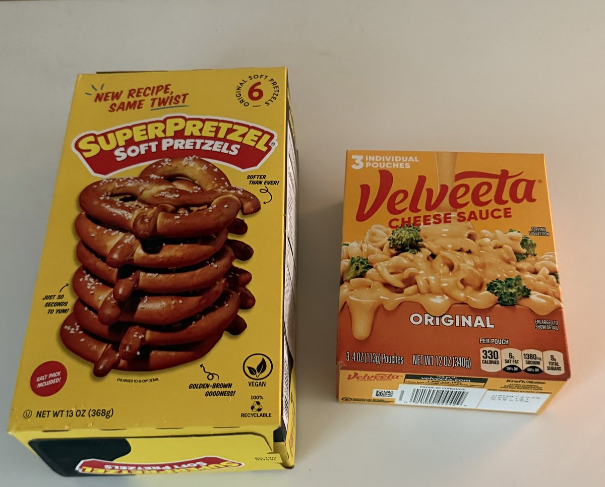 mariannwolfebe1's tweet image. It's not quite the same as a Mickey pretzel, but this is a pretty good option when you're not in the parks. 😋