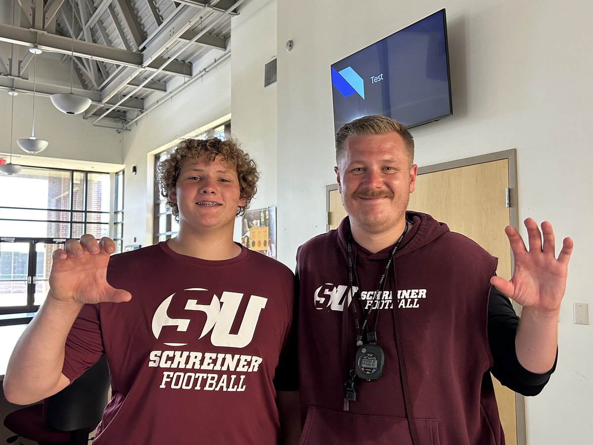 bass_thor's tweet image. What an amazing camp and beautiful campus! I had a great time at Schreiner’s first prospect football camp. I had wonderful conversations with @coachkeithallen and @CoachZ_SU. And of course, thank you @Shanna_bass for taking me all the way to Kerrville.