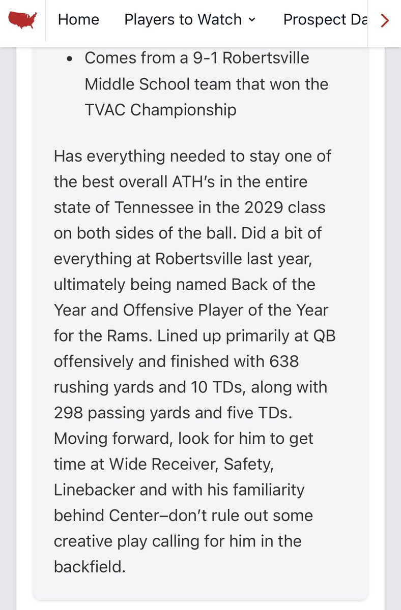 Thank you <a href="/PrepRedzoneNext/">Prep Redzone 𝙉𝙀𝙓𝙏 🏈</a> for the article. 

<a href="/PowellHighFB/">Powell (Tenn.) High Football</a> <a href="/PennySmith_/">Smith</a> <a href="/NCEC_Recruiting/">NPA</a> <a href="/ChadSimmons_/">ChadSimmons</a> <a href="/samspiegs/">Sam Spiegelman</a>  <a href="/beyond_grind/">Kaylen Stewart Sr.</a>