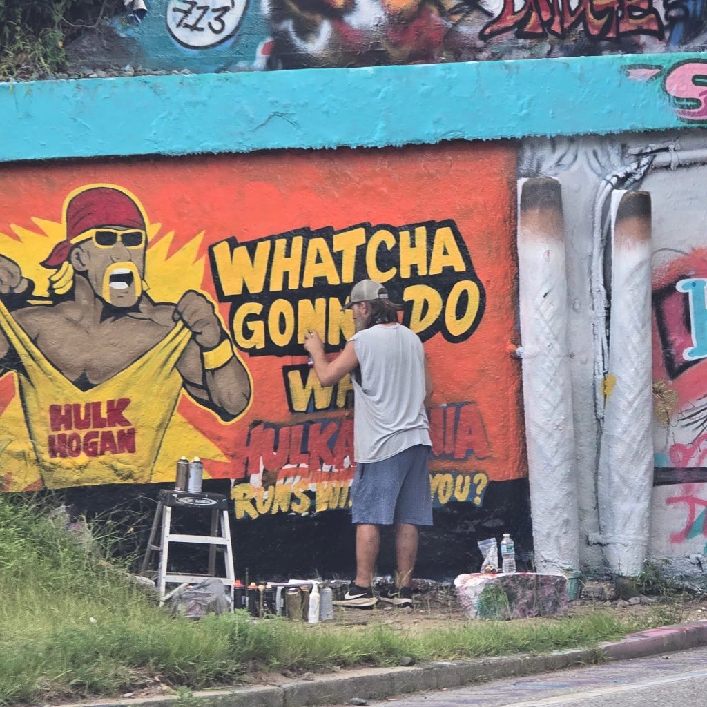 HeyHeyItsConrad's tweet image. Graffiti Bridge in Pensacola, Florida, today.
📷: Gregory Milano