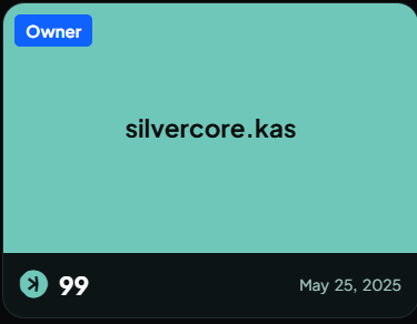 HlGHTABLE's tweet image. ⚪ silvercore.kas

Minimal. Metallic. Memorable.
Own the foundation of Kaspa’s digital silver layer.
Verified &amp;amp; transferable.

#Kaspa #KNS #SilverStandard #KaspaDomains $KAS