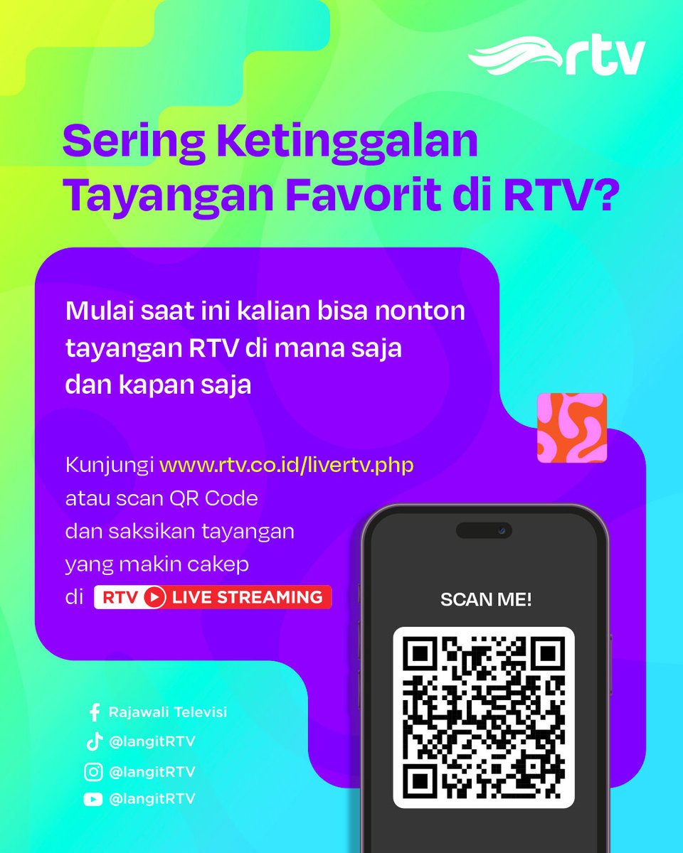 langitRTV's tweet image. Udah pada tahu dong kalau weekend ada apa? Yup betul banget! Kongsuni siap menemani kamu! 😍💞

Jangan lewatkan pkl. 04.00 WIB hanya di RTV Makin Cakep⁣⁣⁣⁣ ya! 
⁣⁣⁣⁣
#RTVDigital #Kongsuni #RTV