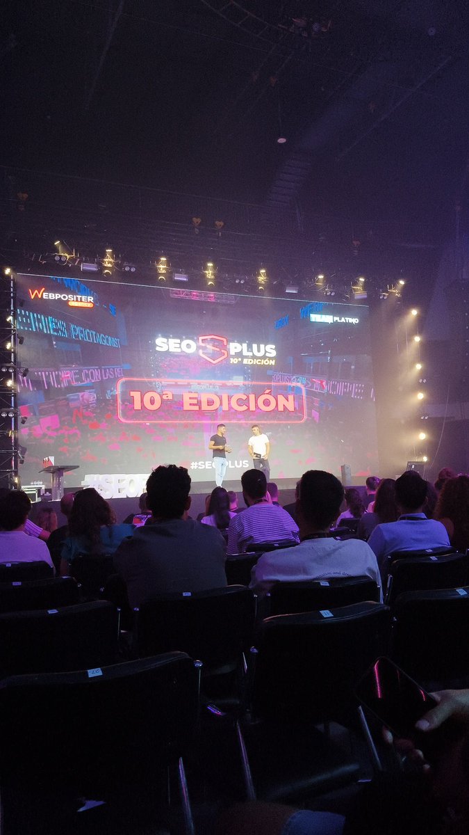 unika_web's tweet photo. Un año más y van ocho disfrutando del evento top SEO en España #SEOPLUS2025 @Seoplustv https://t.co/Bp3Ybcv1pZ