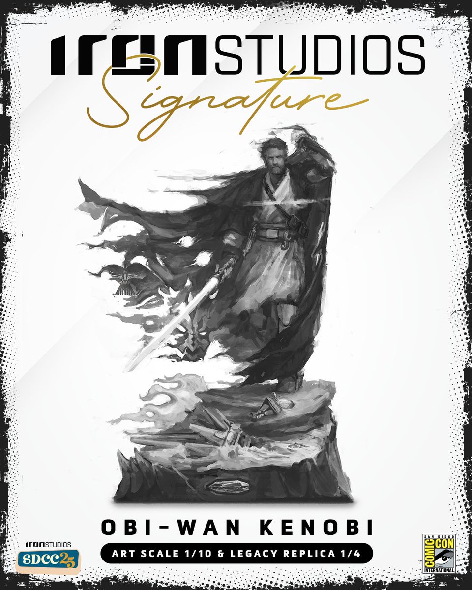 IronStudios's tweet image. The new Signature Series by Iron Studios will be always bringing the best of two worlds for any Iron Studios collectors!
To know more check our Instagram instagram.com/p/DMiwbrezFVz/
#ironstudios #starwars #sdcc