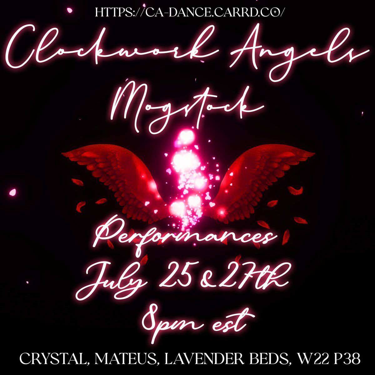 SolaraLeocor's tweet photo. TONIGHT!!

Clockwork Angels are lighting up the stage MOGSTOCK 2025!!!

❣️SHOWTIME ❣️
Friday, July 25, 2025 8PM EST
Crystal, Mateus, Lavender Beds, W22 P38

#FFXIV #clockworkangels #macrodance #mogstock https://t.co/P07ybhBzId