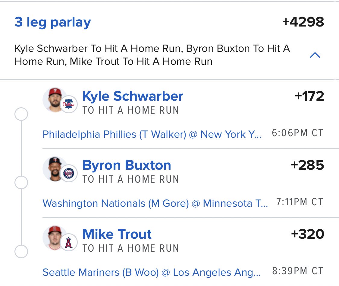 Mrrrrr305's tweet image. Run it up鈥硷笍鈥硷笍鈥硷笍鈥硷笍
3 guys going yard tonight 馃敟馃敟馃殌馃殌馃殌
50 dollar giveaway