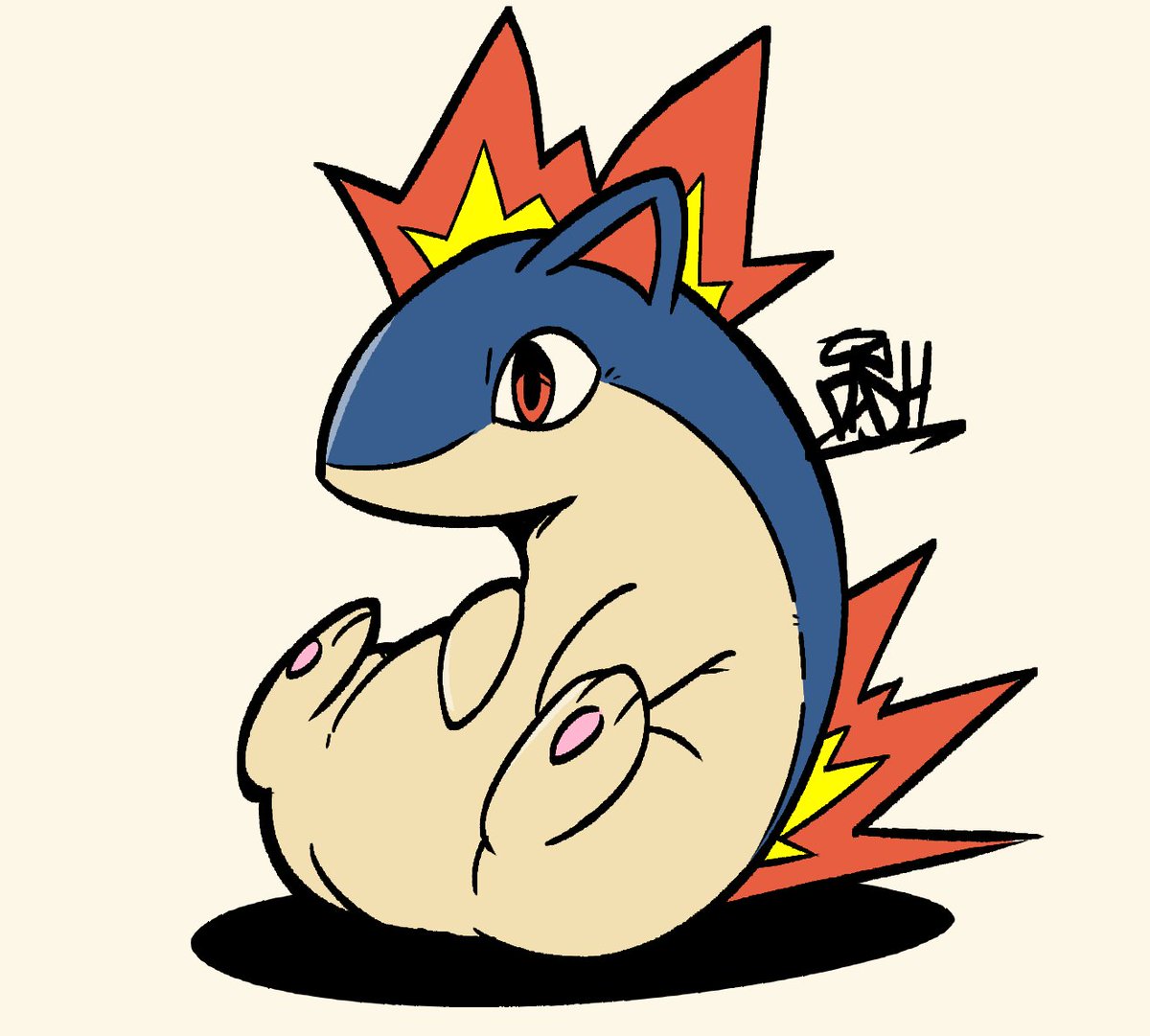NotDashboard's tweet image. quilava cus i love quilava