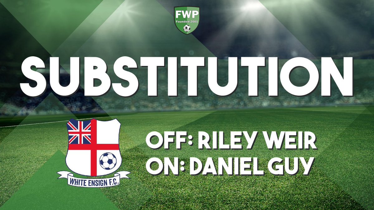 SoulTHFC's tweet image. SUB: Daniel Guy replaced Riley Weir (61&apos;) fwp.co/Q3QWJa
