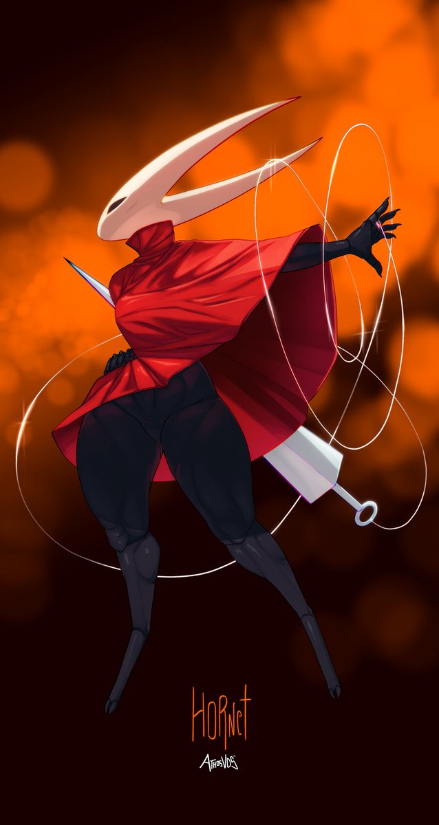 AthosVDS's tweet image. Old art of Hornet i did when i still had hope. We'll never play it 🙃