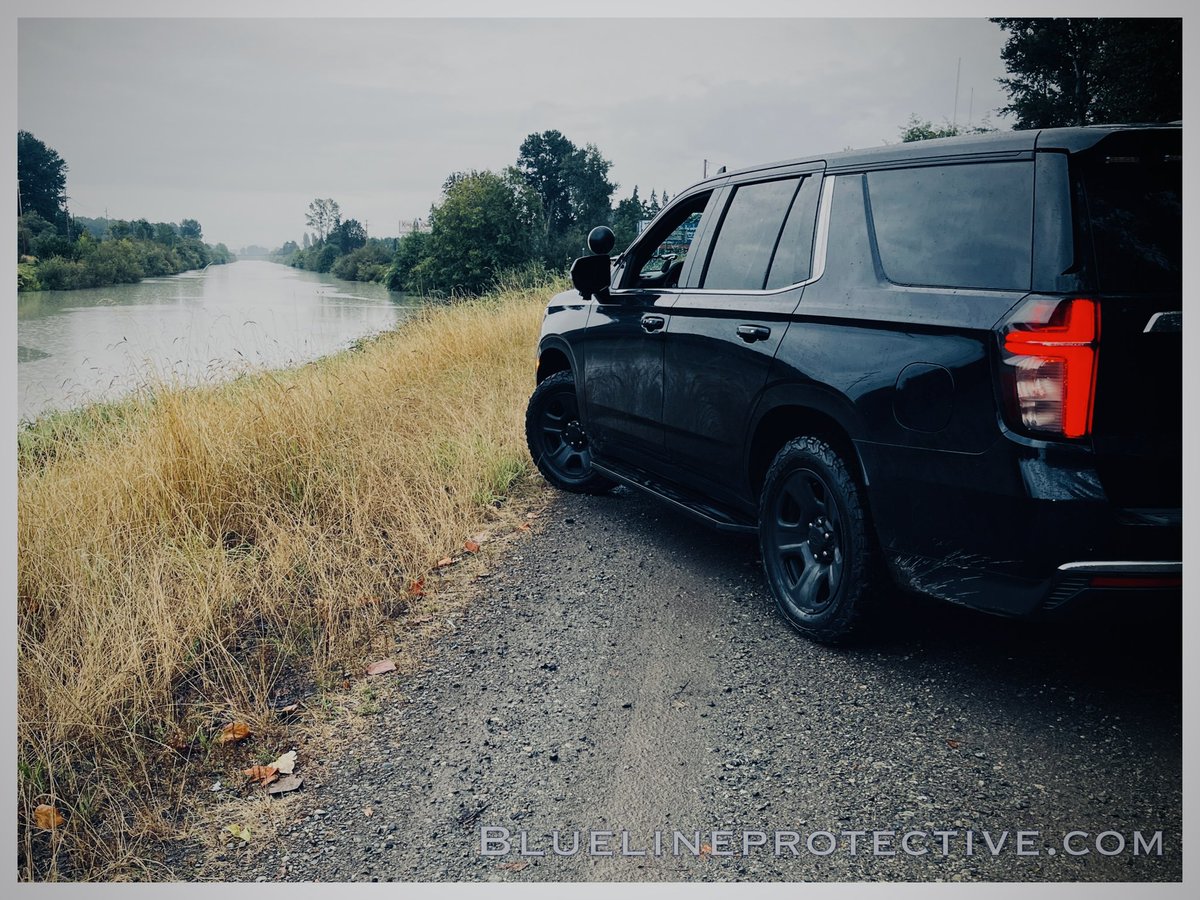BLPSPatrol's tweet image. The view from here: investigating a theft on this gloomy Pacific Northwest July afternoon. The crime? Apparently, someone stole the sunshine… Happy Friday, folks. #BlueLineProtective #StolenSunshine #PNWProblems #HappyFriday