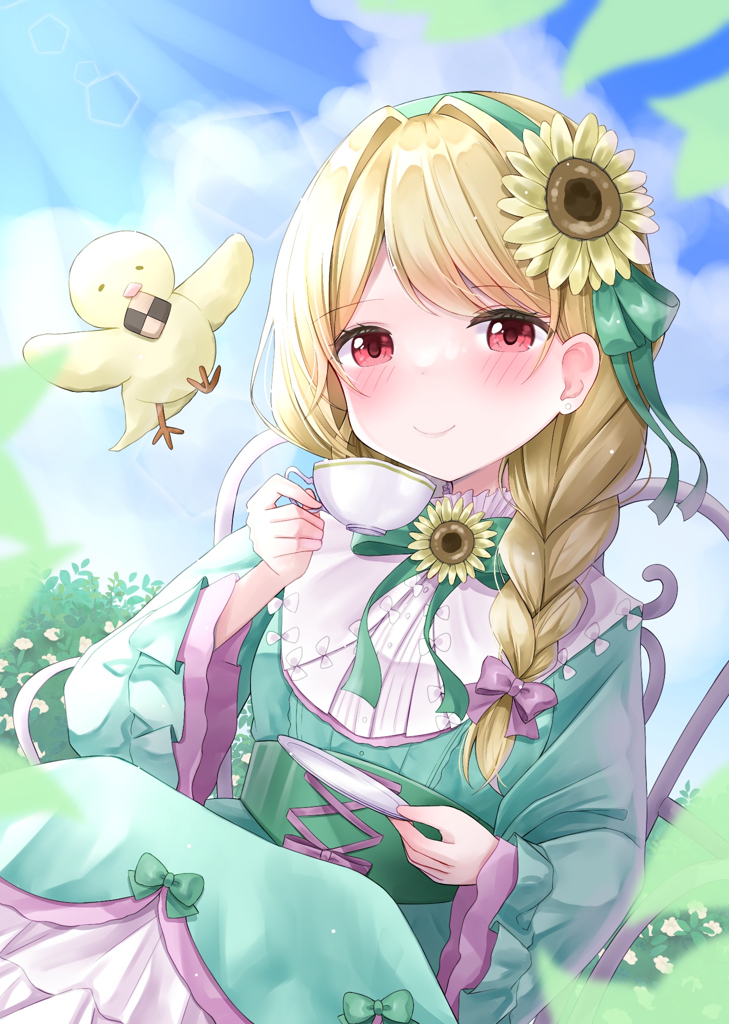 イラスト　原画　「レモンとウクライナの娘」 イラスト 原画 「レモンとウクライナの娘」 レモンさん (@remon