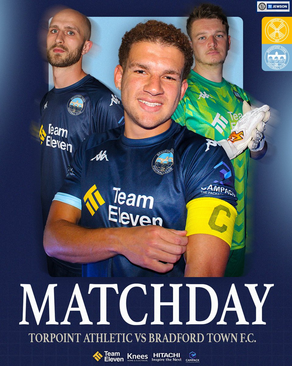 BradfordTownFC's tweet image. We are back, and it&apos;s time to get started. ✊

🆚 @TorpointAFC
🏆 The @_WesternLeague_ Premier
📍 The Mill, PL11 2RE
⏰ 3pm Kick-Off

#TORBTN | #BTFC