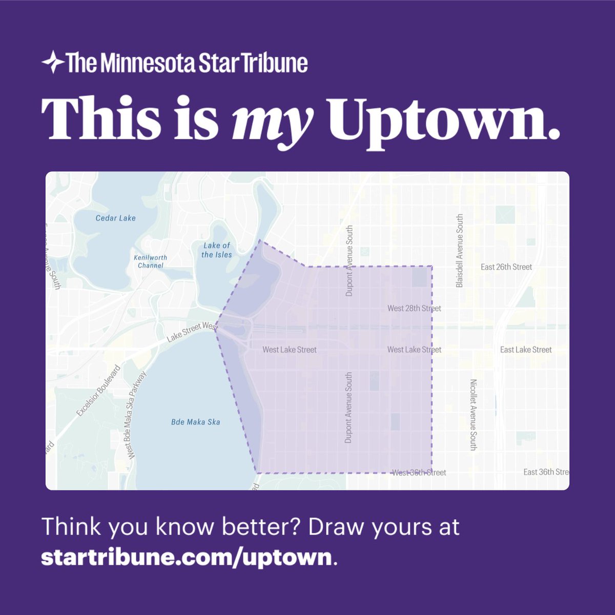 s0phistry's tweet image. I'm a hardcore resident of Saint Paul, this is what I think Uptown is, entirely vibes based.