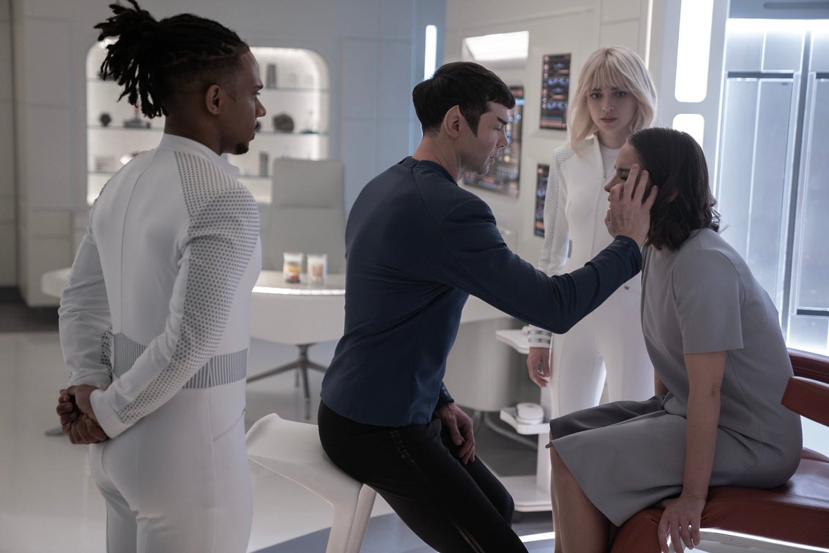 TXTrek's tweet image. What did folks think about what will surely be known as the "Z-word" Klingon episode? Reply and tell me how you feel about "Shuttle to Kenfori" and we might share your response in upcoming TEX-TREK content.
🧟🧟♂️🧟♀️🖖🌿
#StarTrek #StrangeNewWorlds