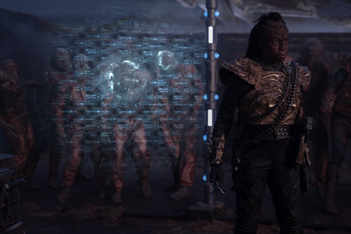 TXTrek's tweet image. What did folks think about what will surely be known as the "Z-word" Klingon episode? Reply and tell me how you feel about "Shuttle to Kenfori" and we might share your response in upcoming TEX-TREK content.
🧟🧟♂️🧟♀️🖖🌿
#StarTrek #StrangeNewWorlds