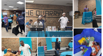 UICancerCenter's tweet image. The Cancer Center hosted “Eat Right, Be Right” on July 17 — promoting healthy eating for #cancerprevention!
The event featured cooking demos, chair yoga, breathwork, fresh produce bags and expert presentations from Cancer Center members.
bit.ly/4nUp4aO