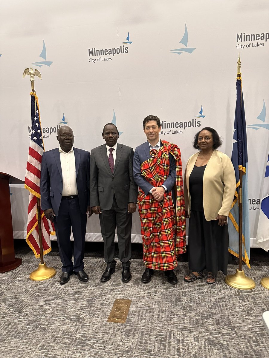 MayorFrey's tweet image. At a time when the world feels divided, our Sister City bond with Eldoret, Kenya—25 years strong—reminds us of the power of connection, culture, and respect. This week, I was honored to welcome Governor Dr. Bii Chelilim and Eldoret delegates. Asante sana—and here’s to more.