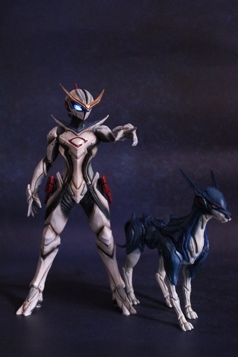 ワンフェス新作2 キャシャーン＆フレンダーの未塗装出力キットを展示