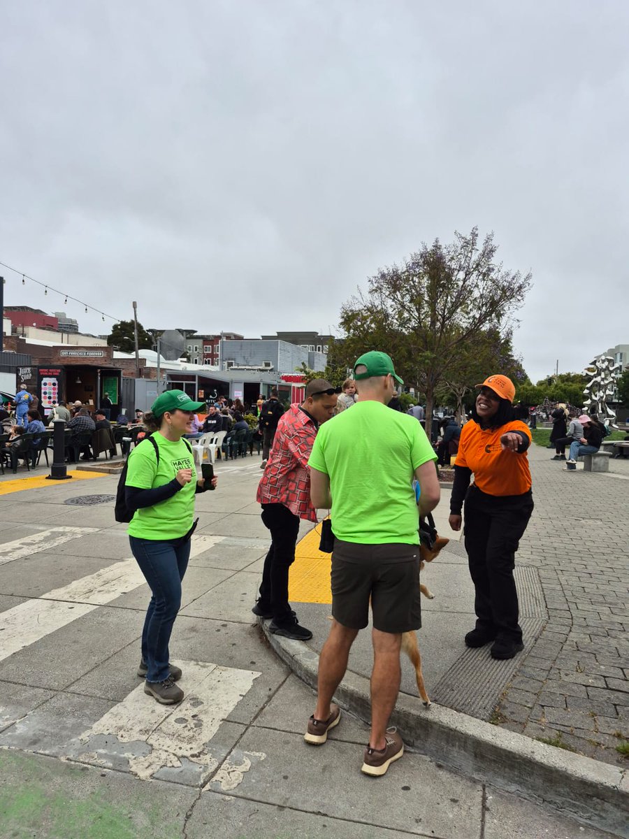.<a href="/CivicCenter/">CivicCenter</a> Ambassadors showed up to support the  114th Anniversary Hayes Valley Carnival 📷 Helping to keep it clean, safe, and fun for everyone! 📷 #Streetplus #HayesValleyCarnival #AmbassadorLife #CCCBD