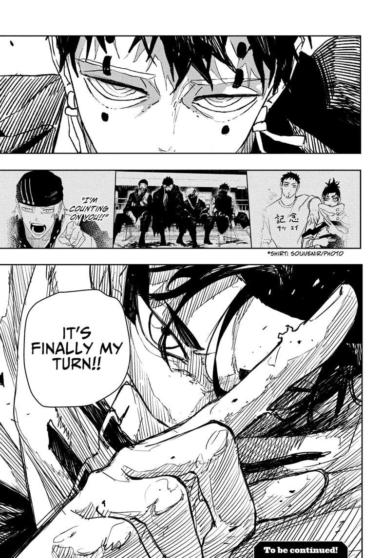 KappaZylk's tweet image. We’re gonna see Uruha’s sorcery??? What a cliffhanger to end this read on #kapparabachi