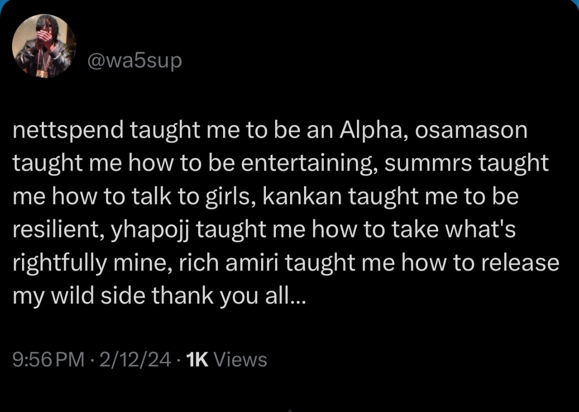 was5p's tweet image. what was he talking about