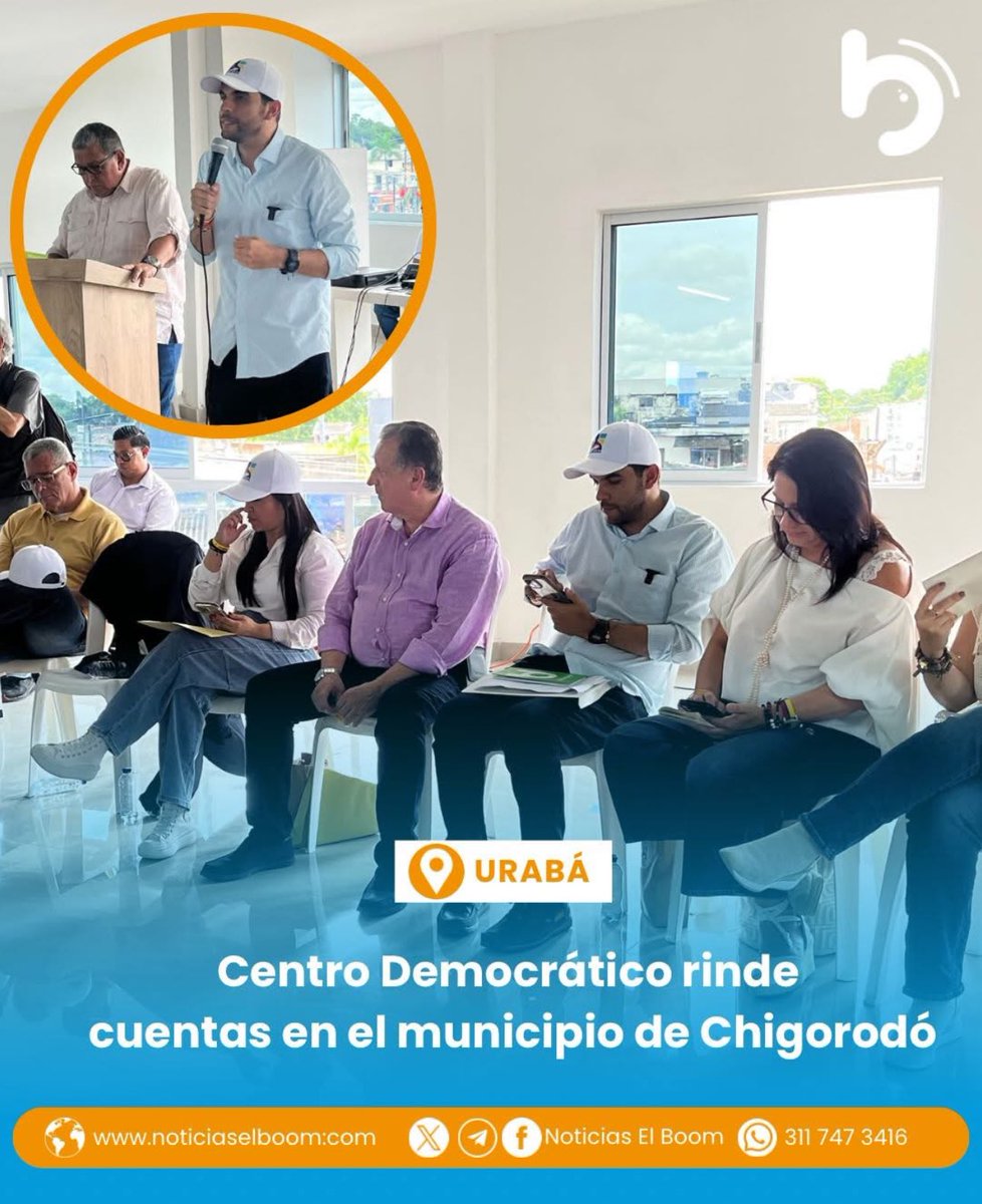 hernancadavidma's tweet image. Desde Urabá y juntos como partido @CeDemocratico en Antioquia, rendimos cuentas a la subregión de Urabá
