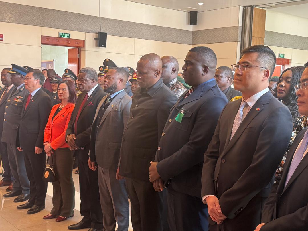ZBCNewsonline's tweet image. PRESIDENT Emmerson Mnangagwa says the country appreciates the great role played by the People’s Liberation Army (PLA) of China towards the decolonisation of many countries across the globe, including Zimbabwe.
zbcnews.co.zw/zimbabwe-salut…