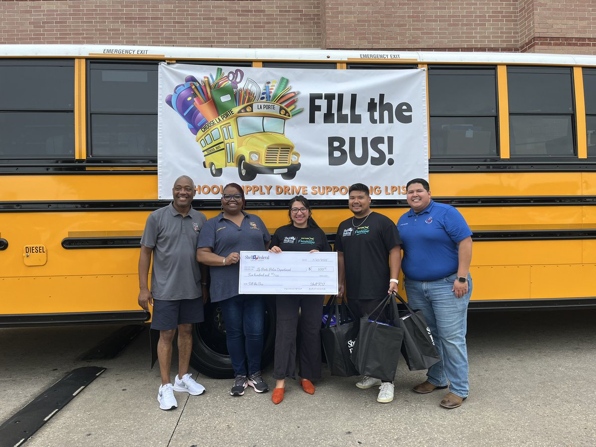 #FillTheBus | 🎒 THANK YOU, LA PORTE! 🎒

Our Fill the Bus event was a huge success, and it’s all thanks to YOU! Because of your donations, time, and support, students will head back to school with the supplies they need to start the year strong. ✏️📚✨

To every volunteer,