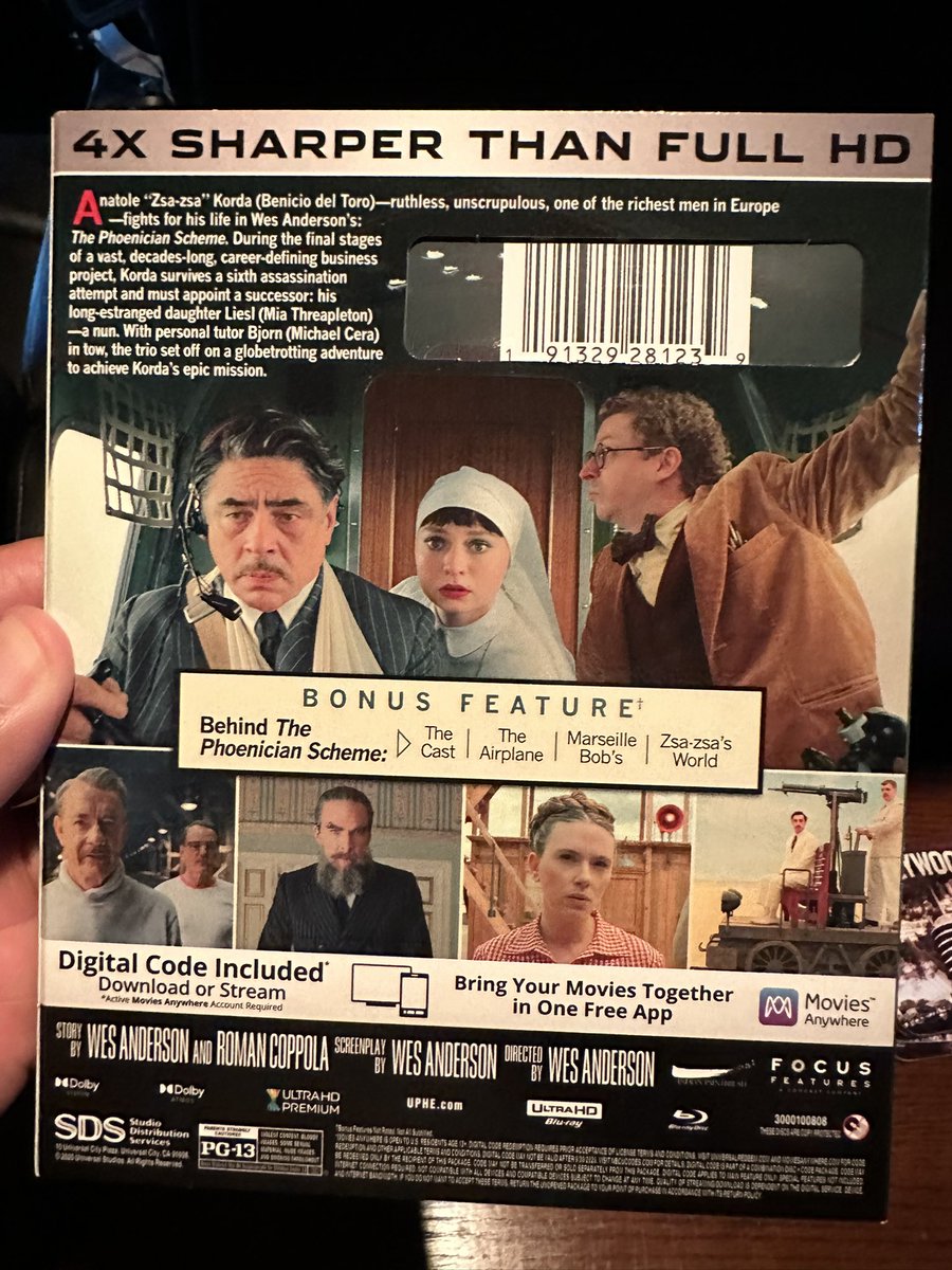Ralph Potts (@ralphavsreviews) on Twitter photo Today’s arrival for review. Wes Anderson’s films can be an acquired taste. <a href="/UltraHDBluray/">Ultra HD Blu-ray 💿</a> <a href="/AVSforum/">AVS Forum</a> <a href="/the4kCollectivE/">4K ᑕOᒪᒪEᑕTIᐯE</a> <a href="/theaterbyte/">TheaterByte</a> <a href="/UniAllAccess/">Universal All-Access</a> <a href="/hdreport/">HD Report</a> <a href="/moviesinfocus/">Movies In Focus</a> <a href="/HDMOVIESOURCE/">HD MOVIE SOURCE</a> Today’s arrival for review. Wes Anderson’s films can be an acquired taste. <a href="/UltraHDBluray/">Ultra HD Blu-ray 💿</a> <a href="/AVSforum/">AVS Forum</a> <a href="/the4kCollectivE/">4K ᑕOᒪᒪEᑕTIᐯE</a> <a href="/theaterbyte/">TheaterByte</a> <a href="/UniAllAccess/">Universal All-Access</a> <a href="/hdreport/">HD Report</a> <a href="/moviesinfocus/">Movies In Focus</a> <a href="/HDMOVIESOURCE/">HD MOVIE SOURCE</a>