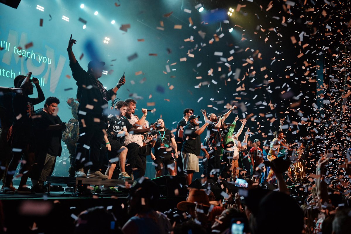 The venue: that was the most confetti we've ever seen

Us: you don't say