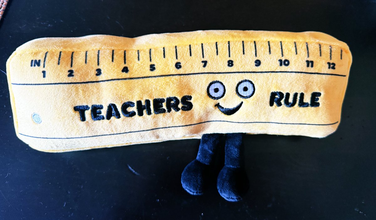 momkohls's tweet image. I tutor during the summer. Today one of my students gifted this to me 📏🫶🏻