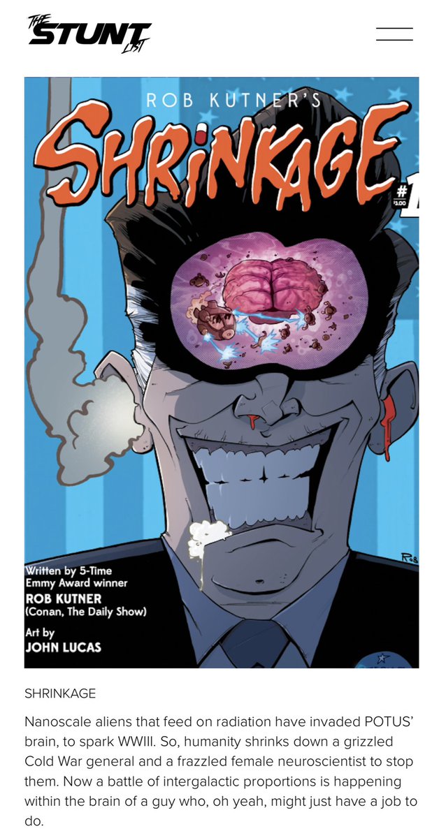 ULTRA RADNESS—

5x Emmy-winner (and 2x Stunt Lister) Rob Kutner reppin’ his project on <a href="/TheStuntList/">The Stunt List</a>’s new ‘cinema-ready’ indie comic showcase SPLASH PAGE at the legendary San Diego Comic Con! LFGO!