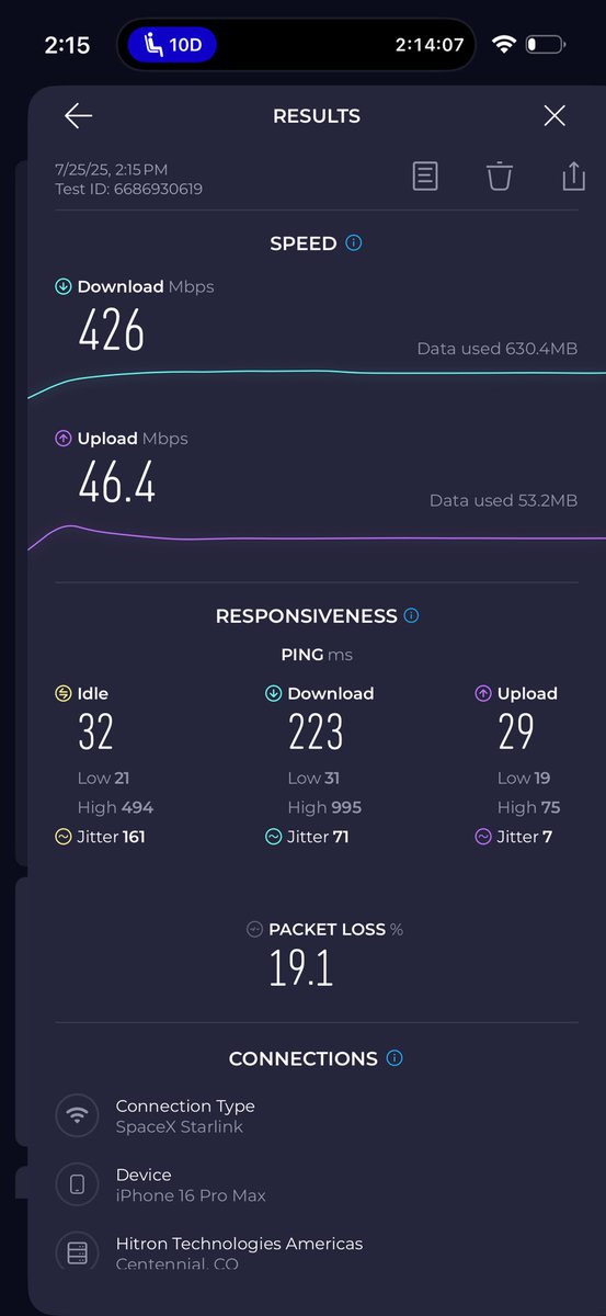 Starlink on United Express. You’ve got to be kidding me. <a href="/united/">United Airlines</a> should ground the fleet until this is installed on every last plane. Game changer for productivity.