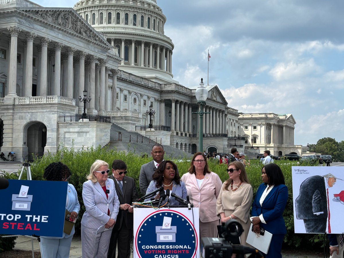 RepFletcher's tweet image. This week, I joined my colleagues in the Voting Rights Caucus to speak out against the re-redistricting underway in Texas, which is an affront to the principle that people deserve to have their say in our government that is enshrined in the Voting Right Act of 1965, providing…
