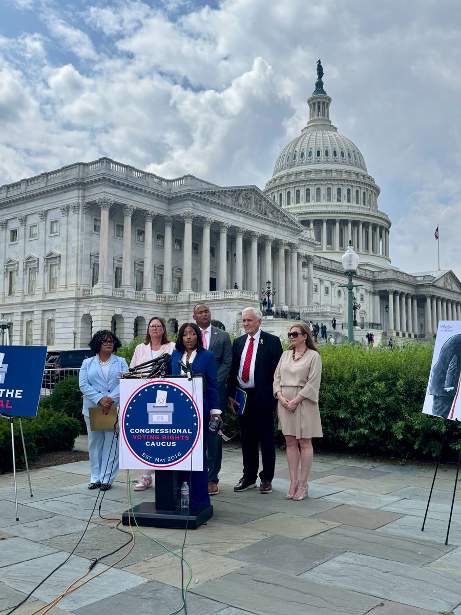 RepFletcher's tweet image. This week, I joined my colleagues in the Voting Rights Caucus to speak out against the re-redistricting underway in Texas, which is an affront to the principle that people deserve to have their say in our government that is enshrined in the Voting Right Act of 1965, providing…