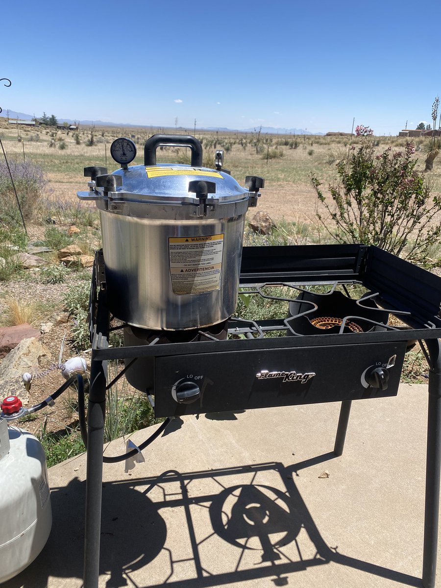 LibertyMamaB's tweet image. Processing goat today
I have bone broth, jerky and cans of cubed meat all going