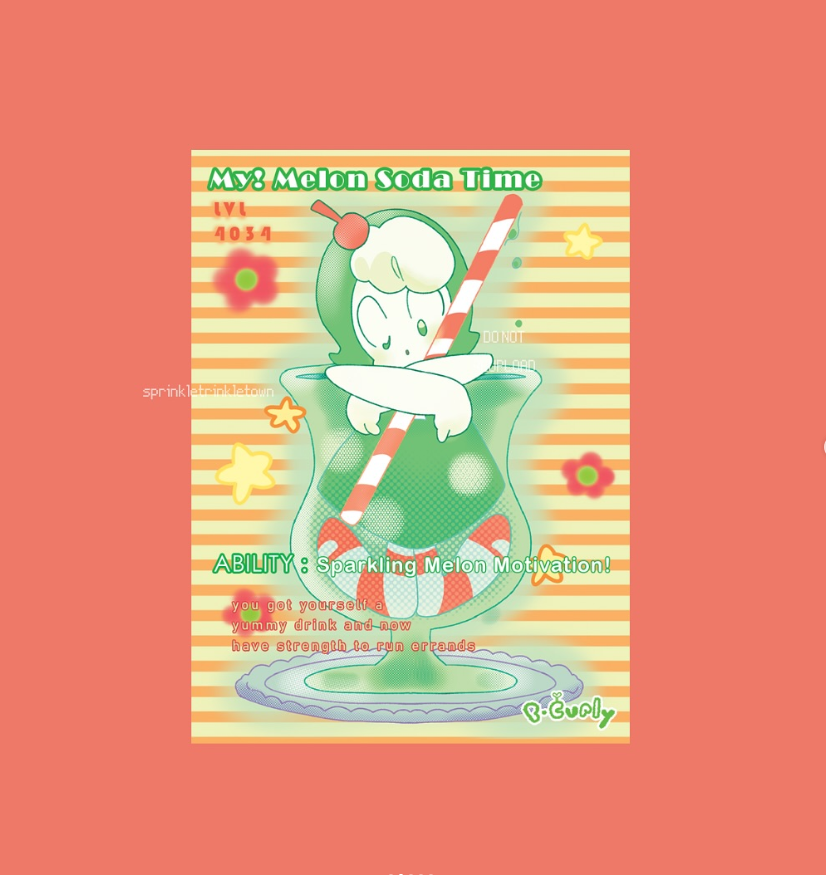 P_Curly's tweet image. I will be at Sprinkle Trinkle Town 4.0- SPRINKLE MART!
This weekend in lewisville, TX!!🛒🍊🍅🍈🍮
I'll be in the Happy Snack Room on the 2nd floor!
With a purchase of 5$ you can collect my trading card too!
See you all there!