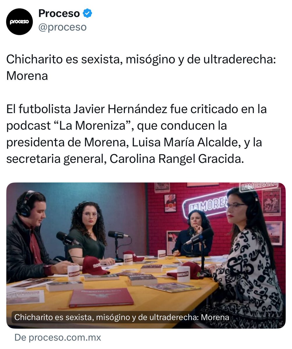 kikemireles's tweet image. 🔥En el podcast de MORENA hablaron de machismo, misoginia y violencia contras las mujeres teniendo de invitado a un “periodista” señalado por violencia de género, el chiste se cuenta solo.
Por cierto, no dijeron nada denunciado Cuauhtémoc Blanco… NADA.